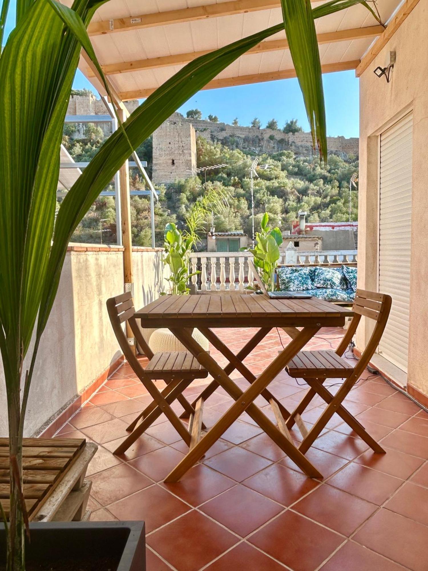 Casa Con Jacuzzi Y Piscina Con Vistas Al Castillo Corbera de Alcira Extérieur photo